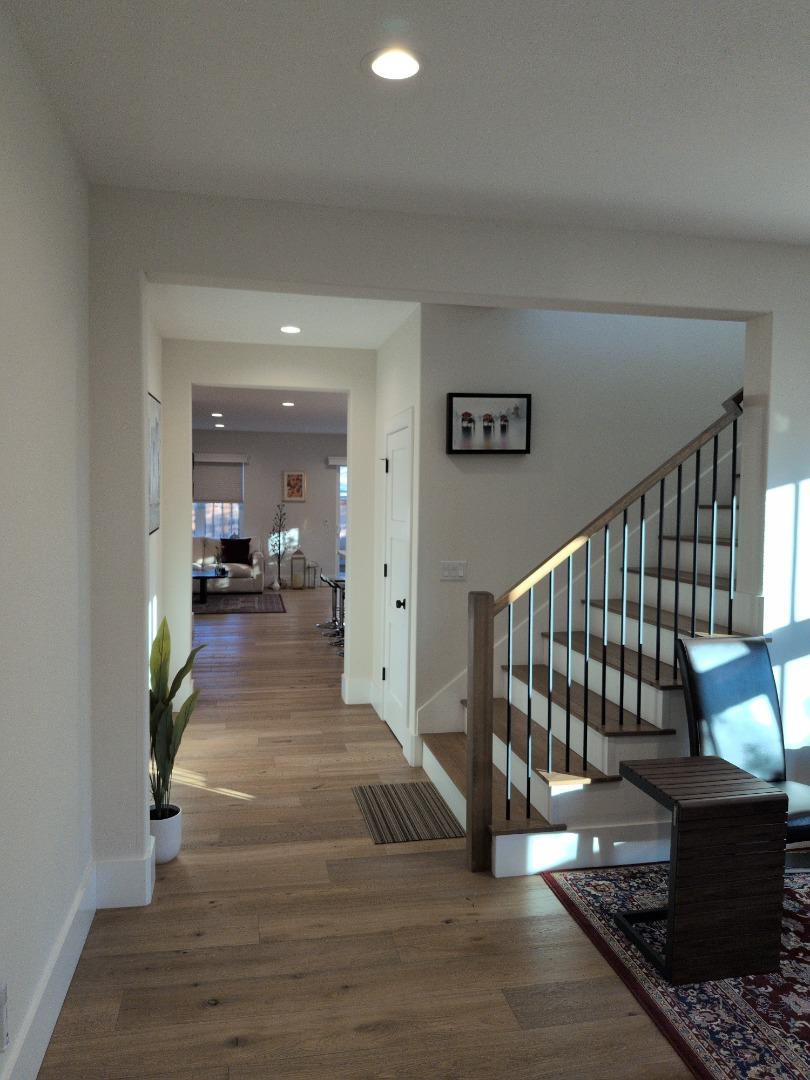 1103 Creed Street Milpitas, CA 95035 - Photo 10 of 11 a view of a hallway view with staircase