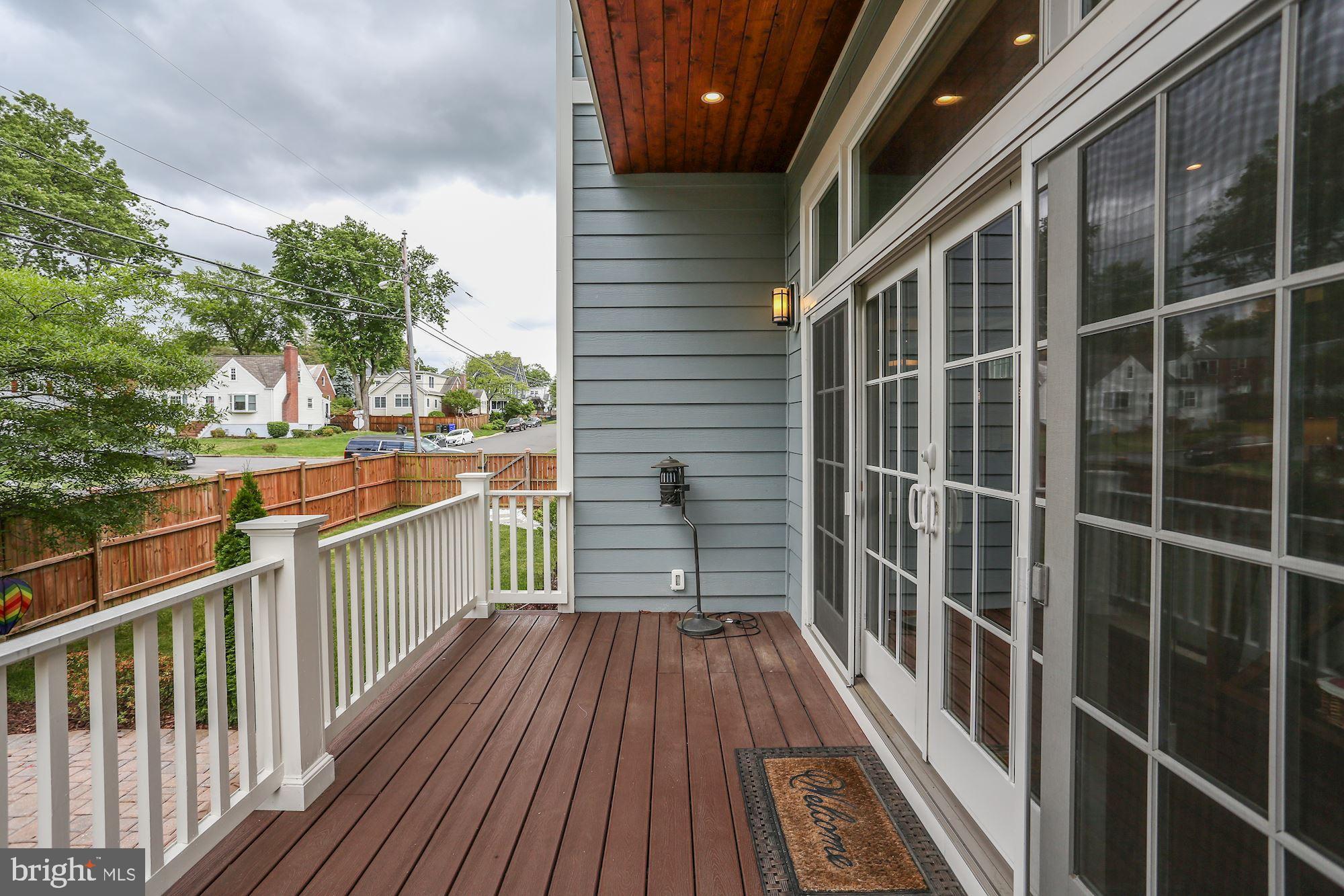 5101 25th Place North Arlington, VA 22207 - Photo 7 of 7 Deck off the family room