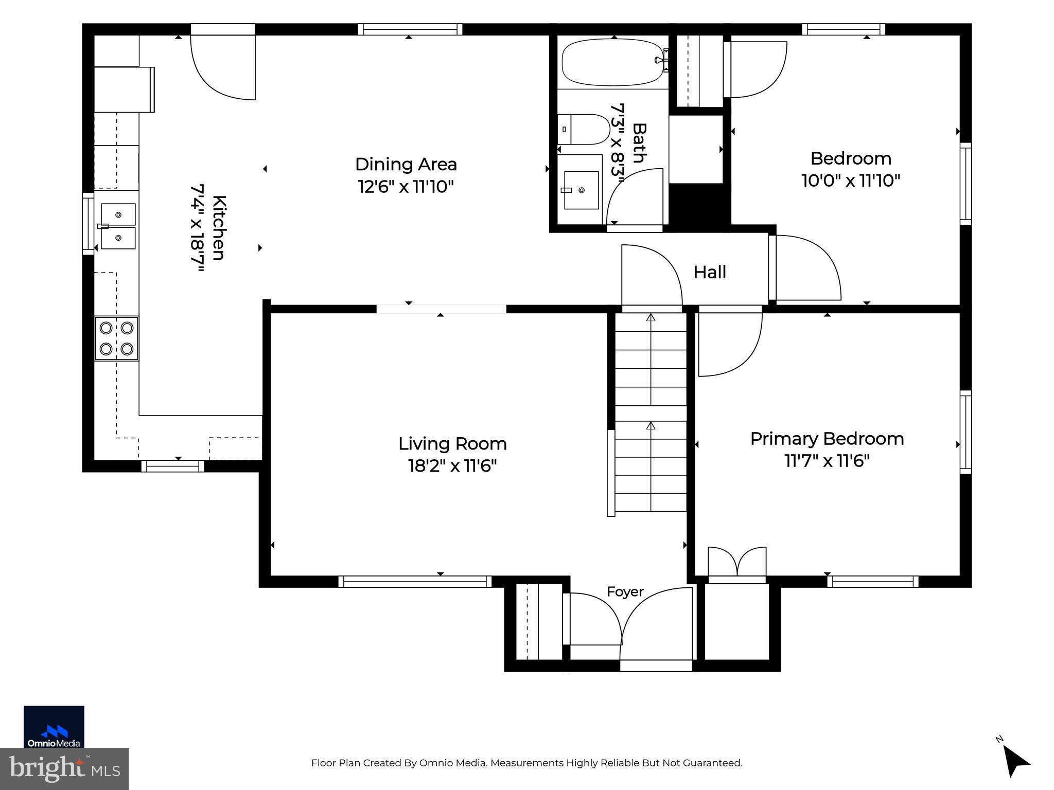2626 Wentworth Road Baltimore, MD 21234 - Photo 73 of 75 Main level floor plan