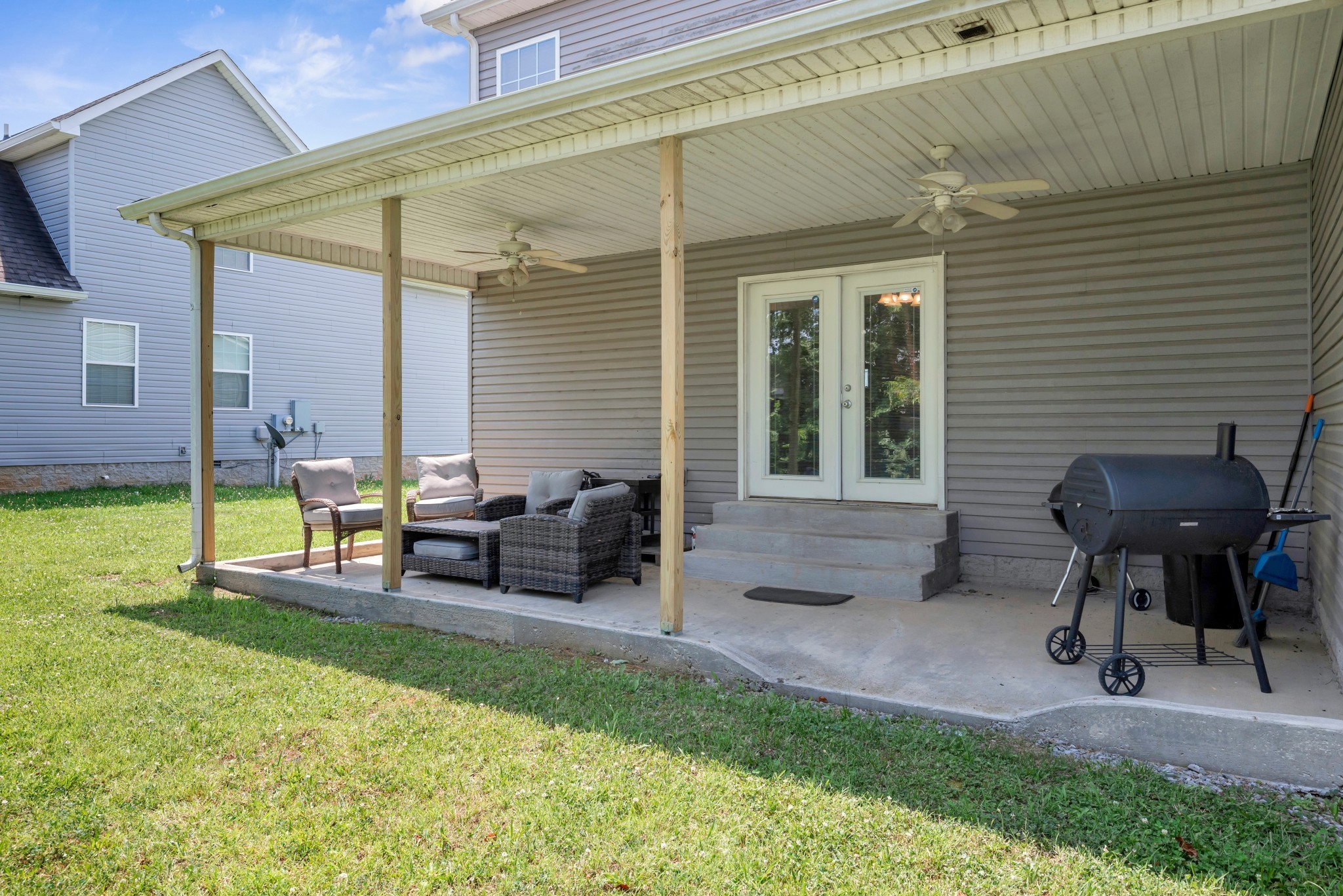 756 Maylene Drive Madison, TN 37115 - Photo 18 of 25 a backyard of a house with seating space