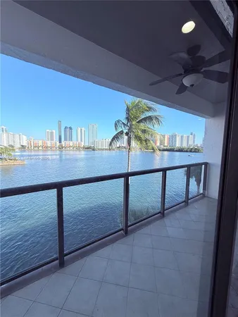 a view of a balcony