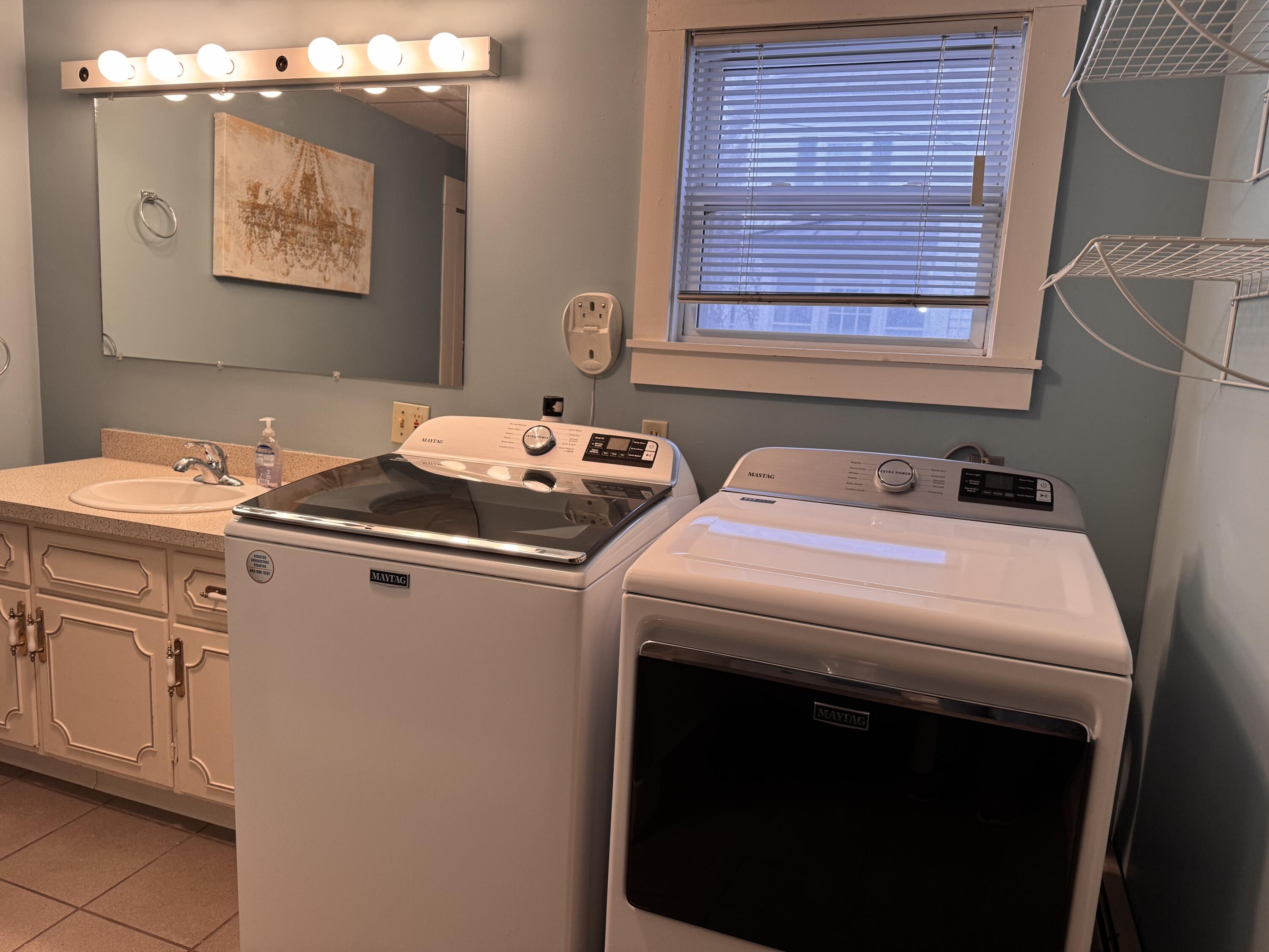 305 Main Street Waterville, ME 04901 - Photo 9 of 17 First floor full bath with laundry
