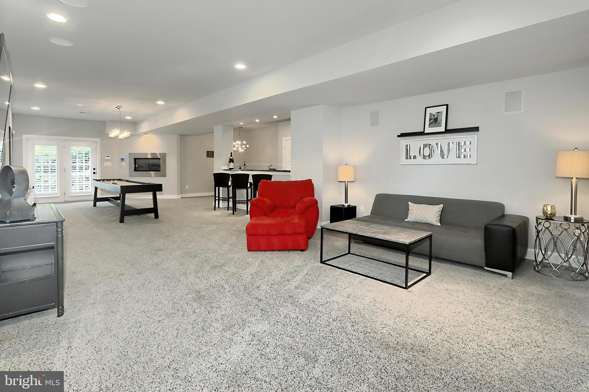 7912 Jansen Drive Springfield, VA 22152 - Photo 52 of 73 Lower Level Recreation Room