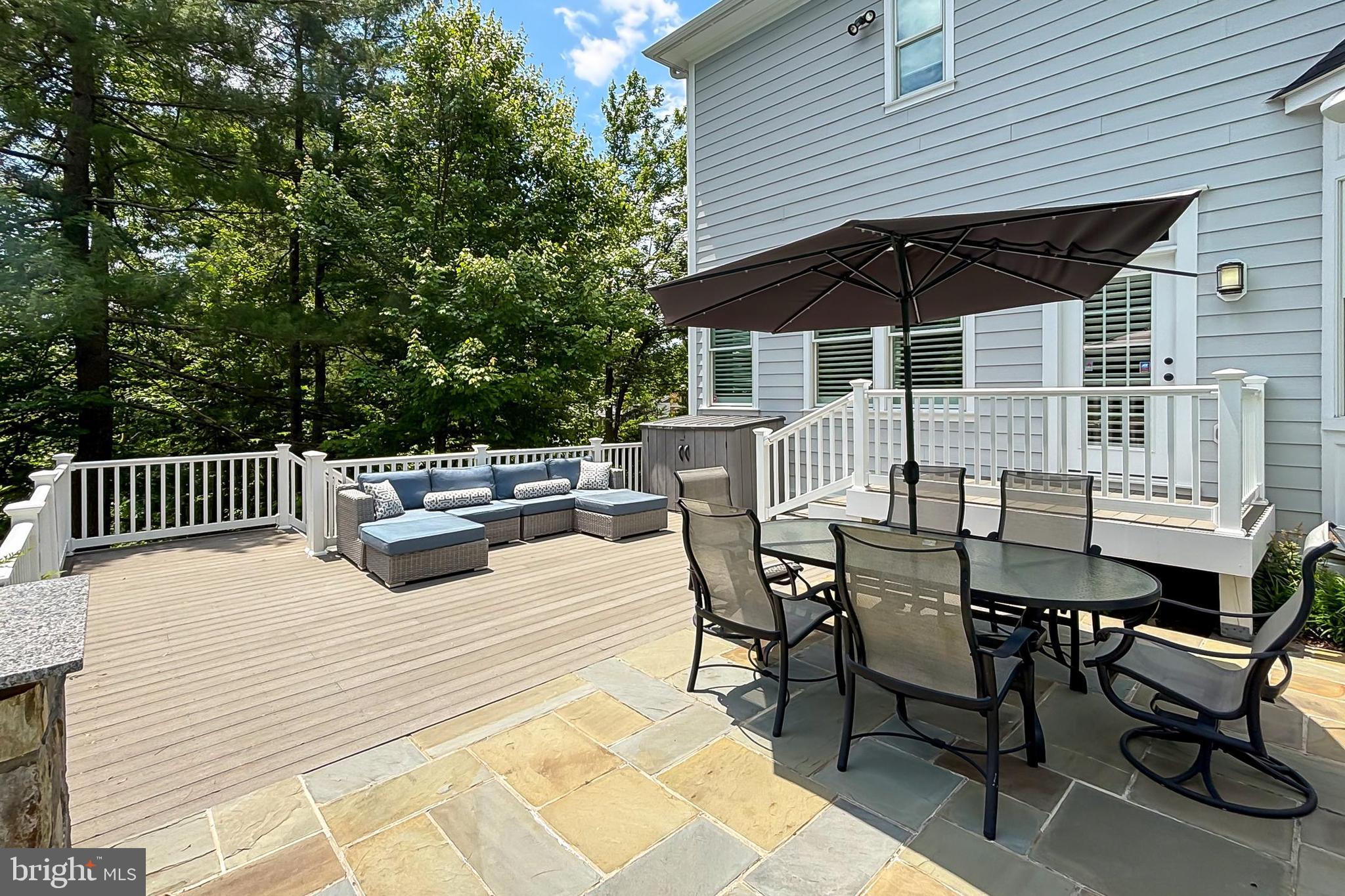 7912 Jansen Drive Springfield, VA 22152 - Photo 69 of 73 Expansive patio and Decking