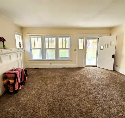 a view of an empty room with window