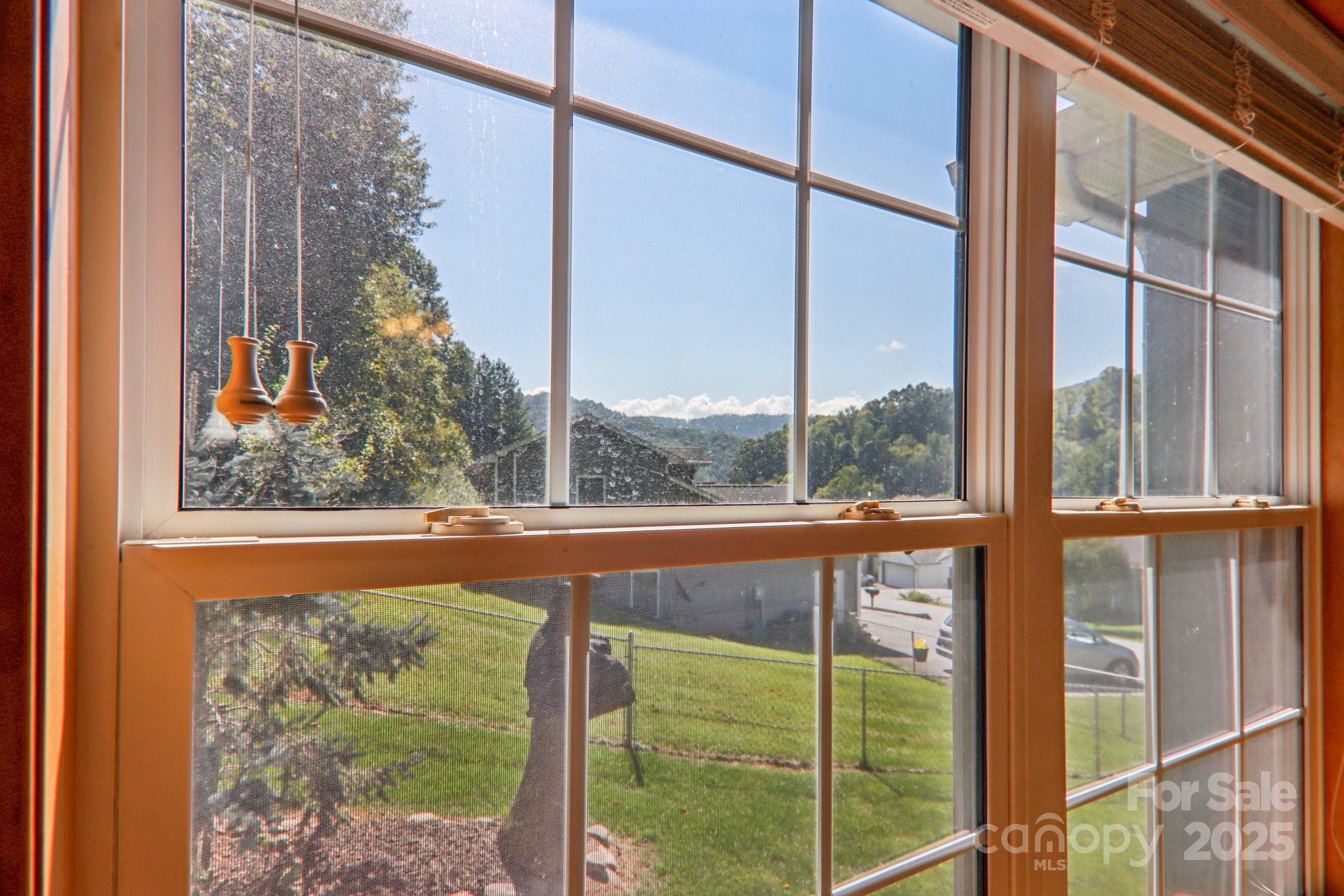 126 Pasco Loop Waynesville, NC 28785 - Photo 20 of 44 a view of a glass door with a yard