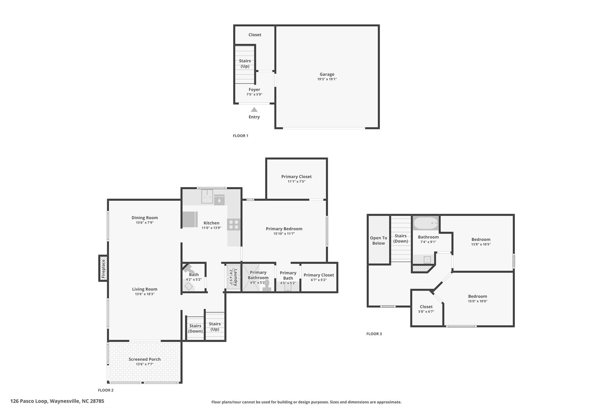 126 Pasco Loop Waynesville, NC 28785 - Photo 44 of 44 a picture of floor plan