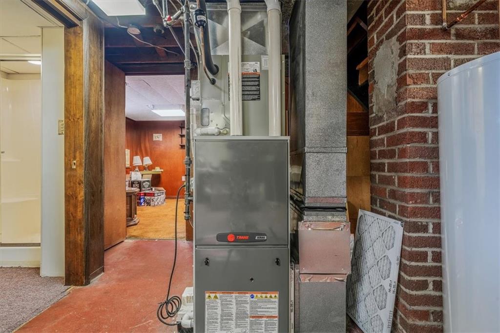 910 Foster Road Clairton, PA 15025 - Photo 34 of 50 a view of water heater room