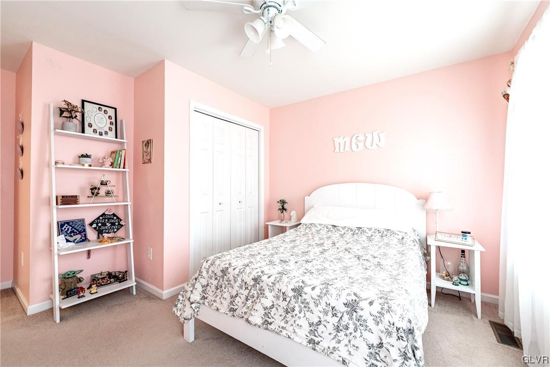 4556 Brighton Road Lower Macungie Township, PA 18062 - Photo 33 of 48 a bedroom with a bed and a window
