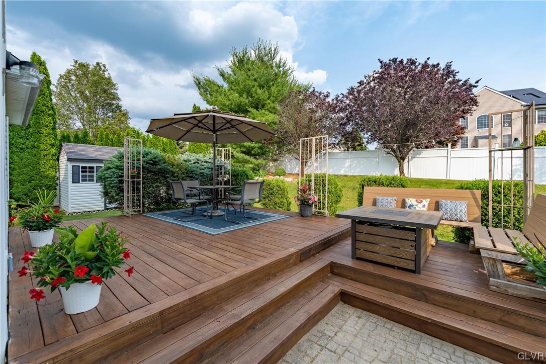 4556 Brighton Road Lower Macungie Township, PA 18062 - Photo 41 of 48 a view of a backyard with sitting area
