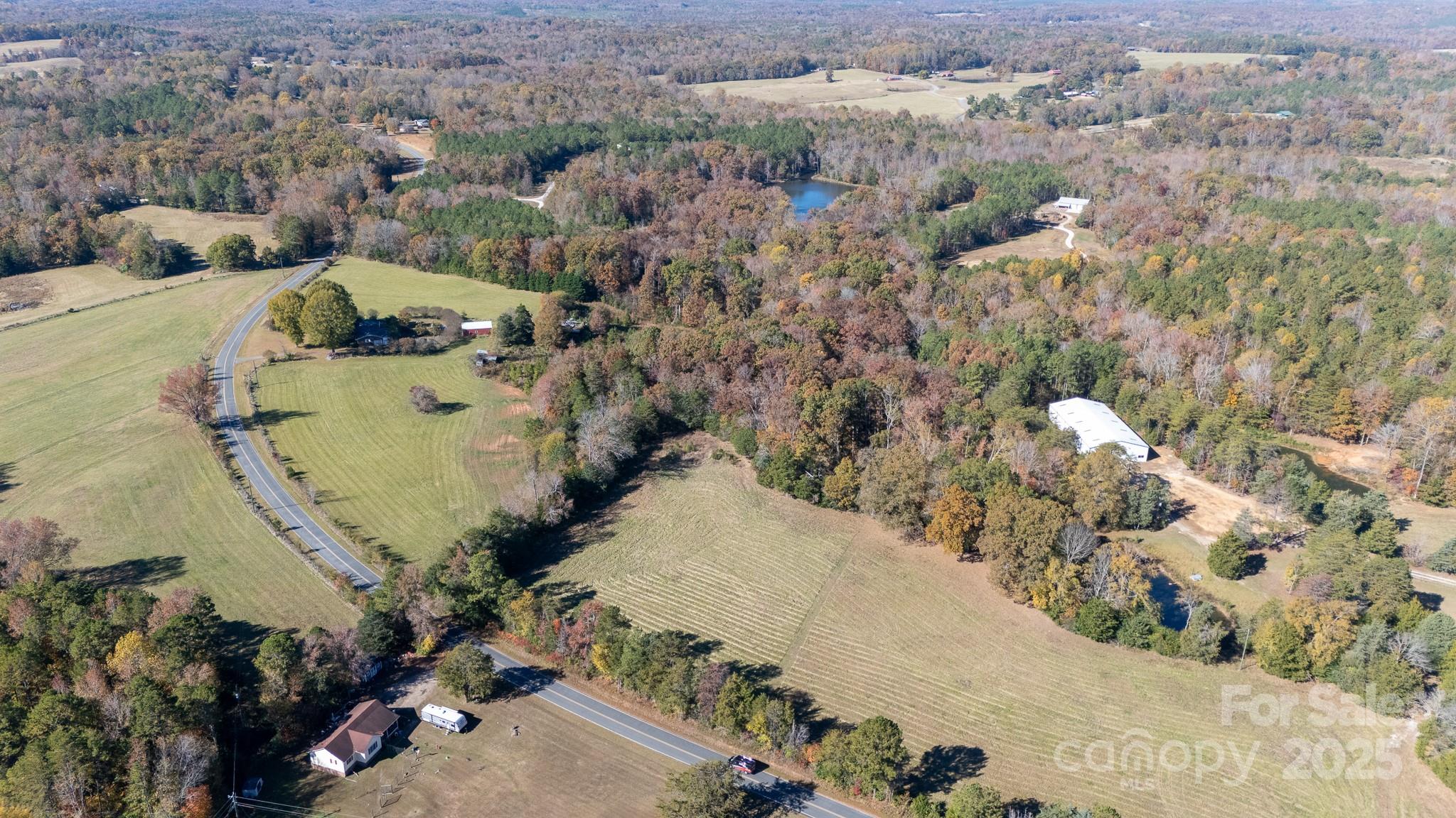 Tract C Cedar Grove Road Clover, SC 29710 - Photo 15 of 29 an aerial view of a house with a yard