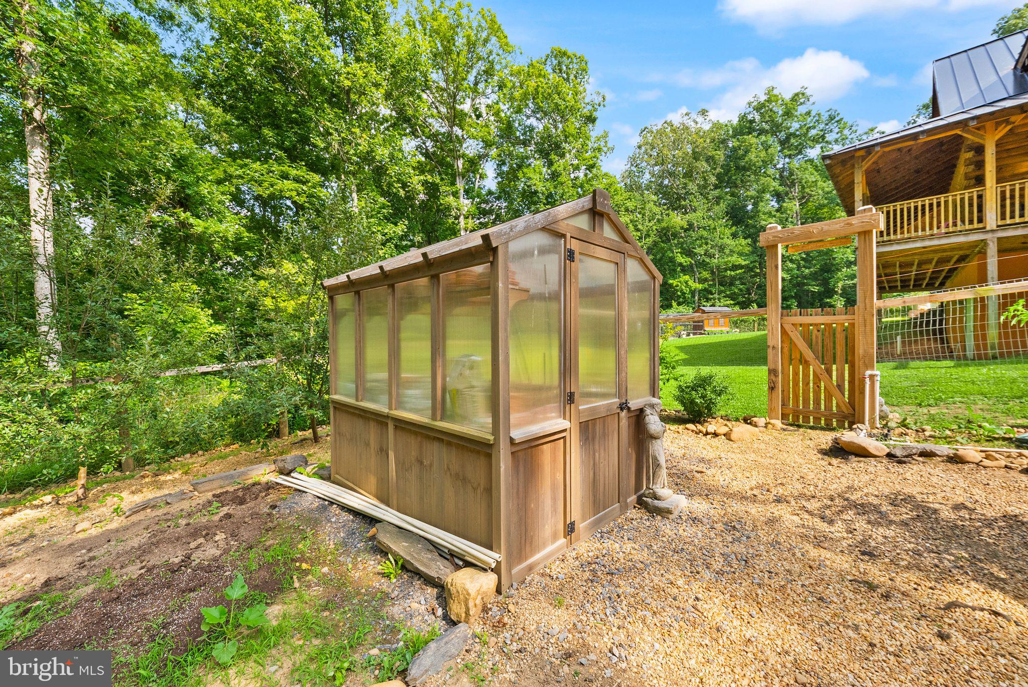 4020 Millwood Road Boyce, VA 22620 - Photo 94 of 132 Dedicated greenhouse for year round gardening.