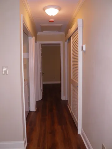 a kitchen with stainless steel appliances a stove and a refrigerator