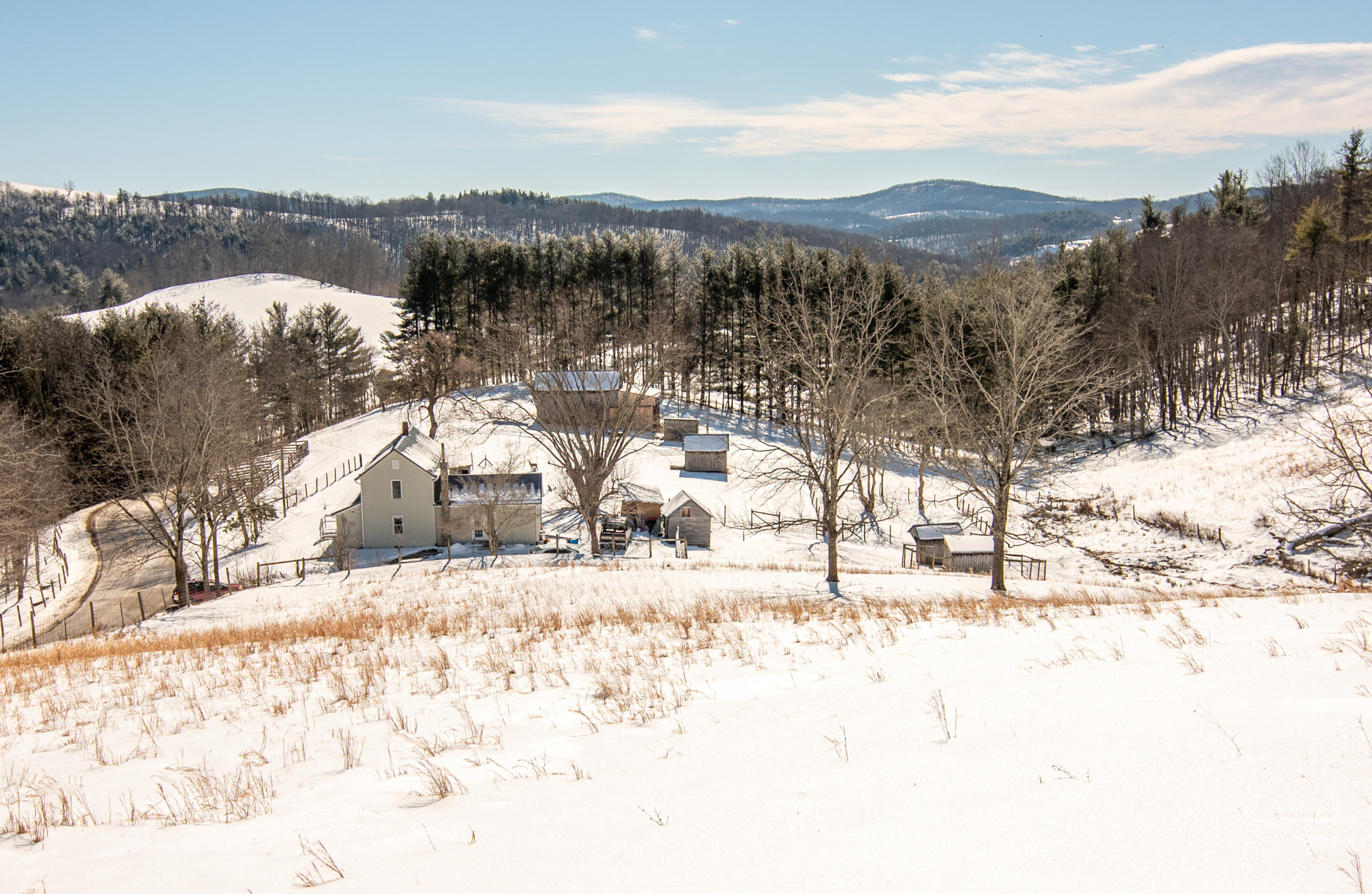 1696 Conner Grove Road Southwest Willis, VA 24380 - Photo 1 of 41 a view of a lake with a mountain