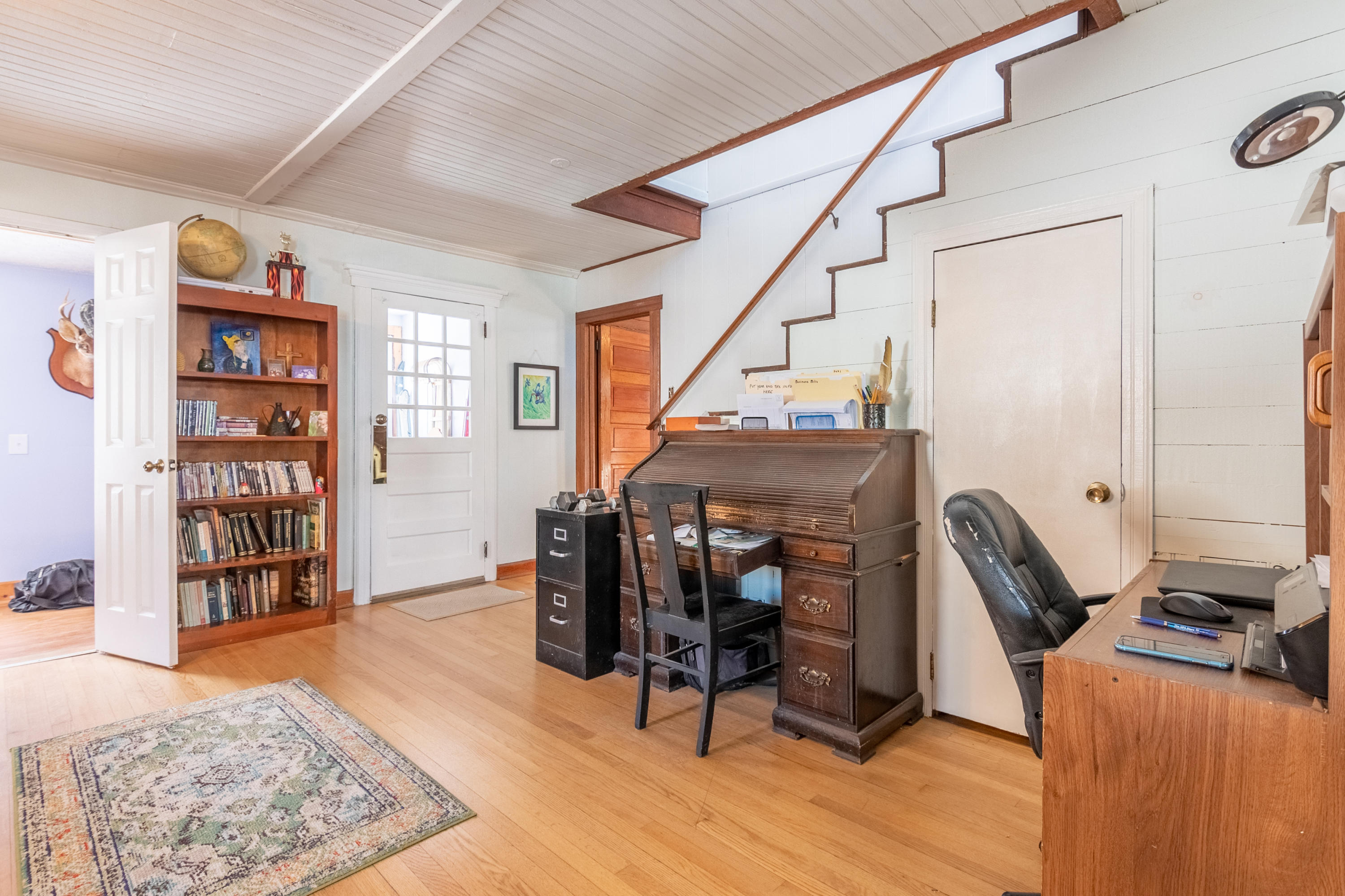 1696 Conner Grove Road Southwest Willis, VA 24380 - Photo 6 of 41 a view of a workspace with furniture and lounge chair