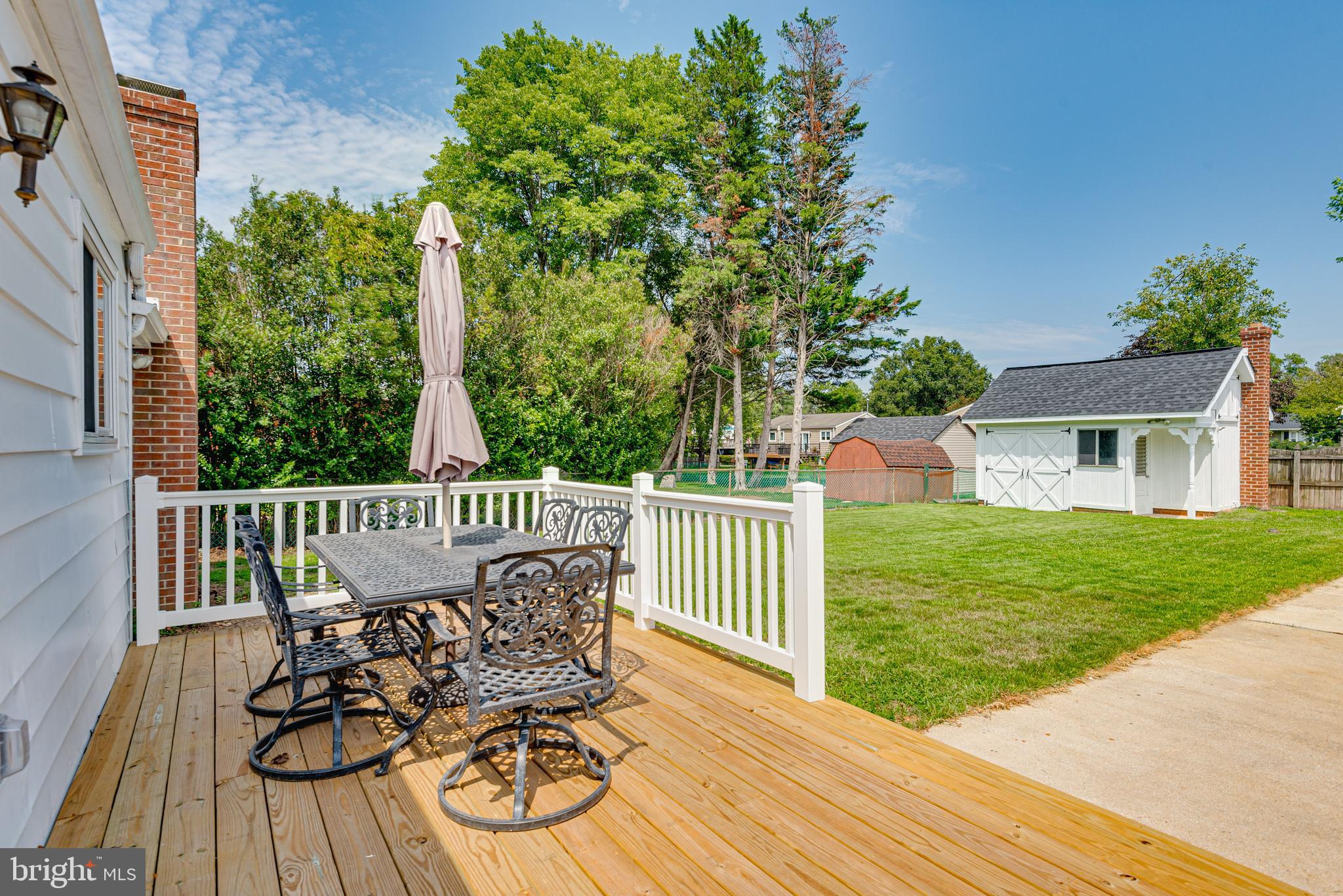 3021 Marlin Drive Riva, MD 21140 - Photo 18 of 27 Deck directly off family room over looking pool