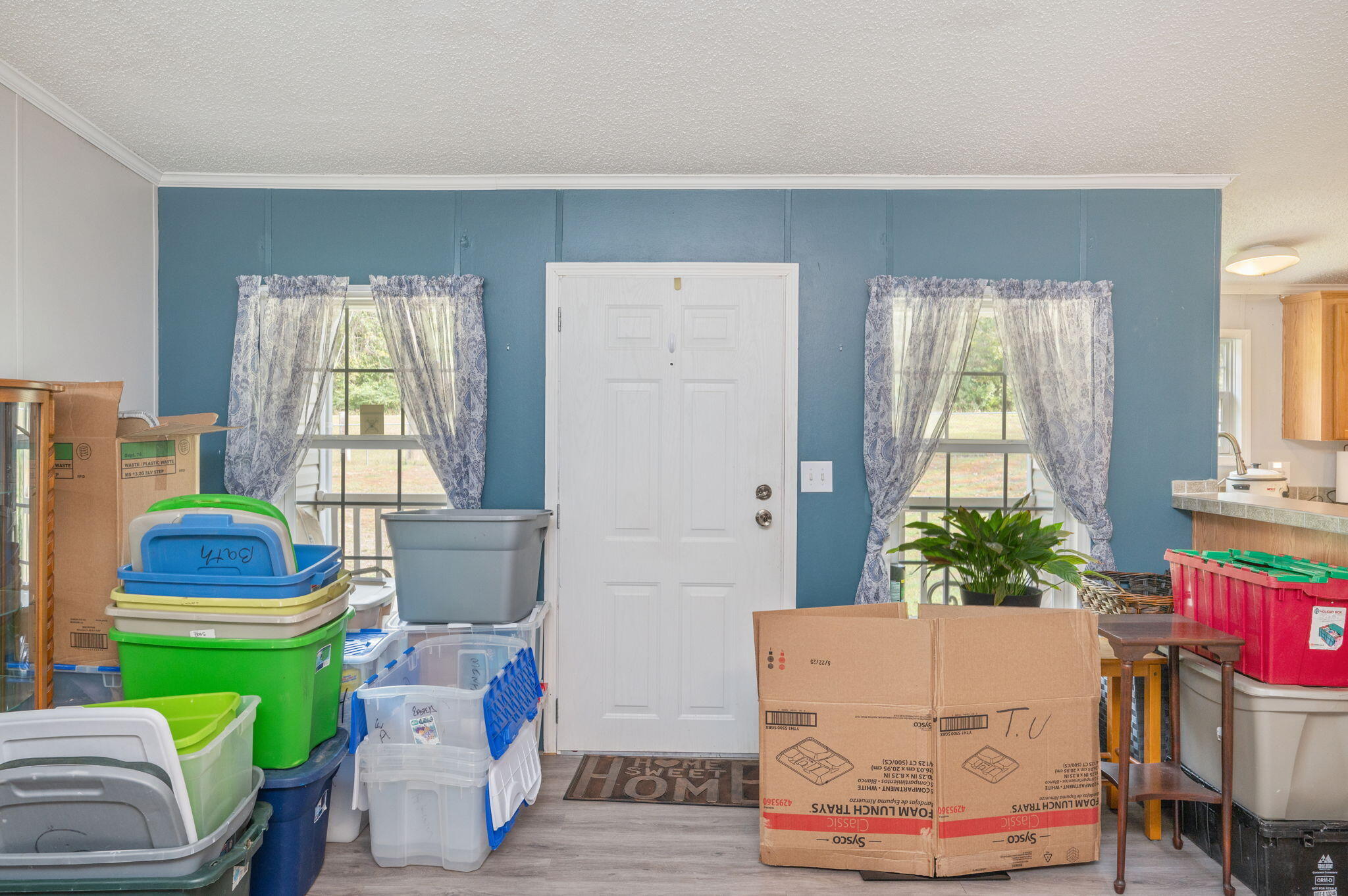 6918 Bill Lundy Road Laurel Hill, FL 32567 - Photo 5 of 27 a living room with furniture and a potted plant