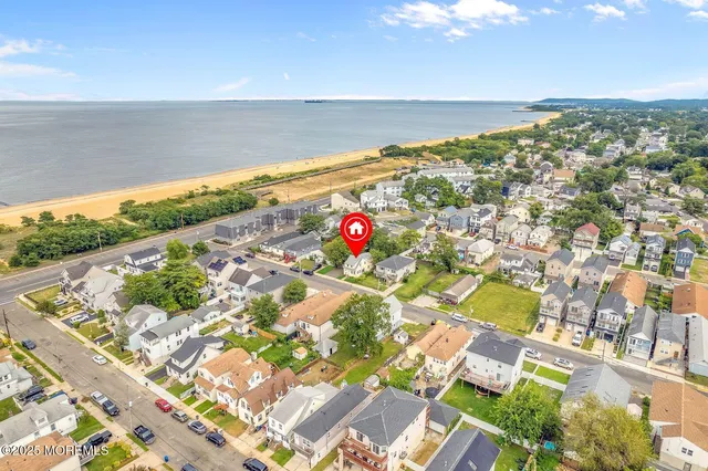 a view of city and ocean