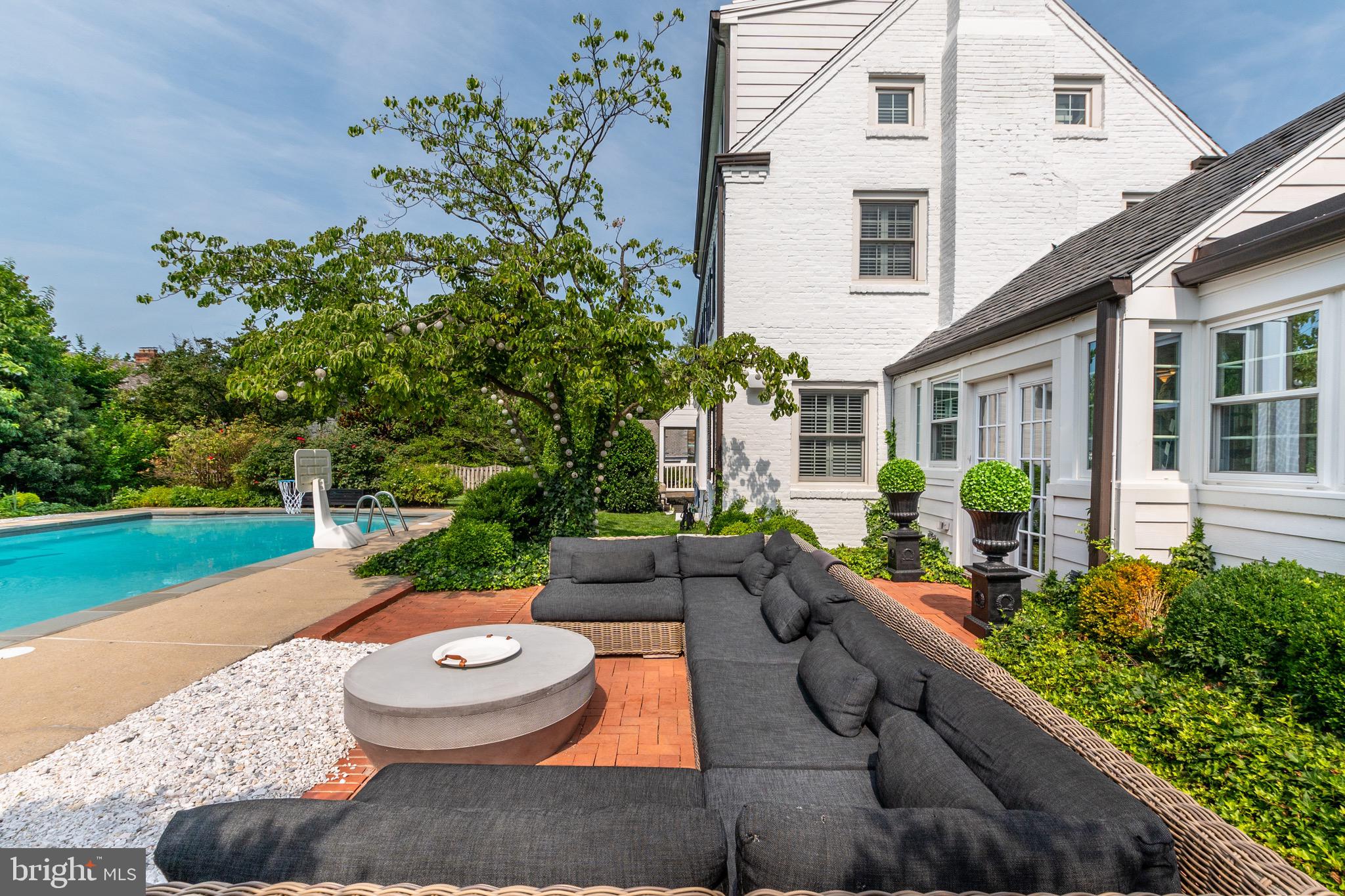 5206 Dorset Avenue Chevy Chase, MD 20815 - Photo 33 of 46 Terrace/Swimming Pool