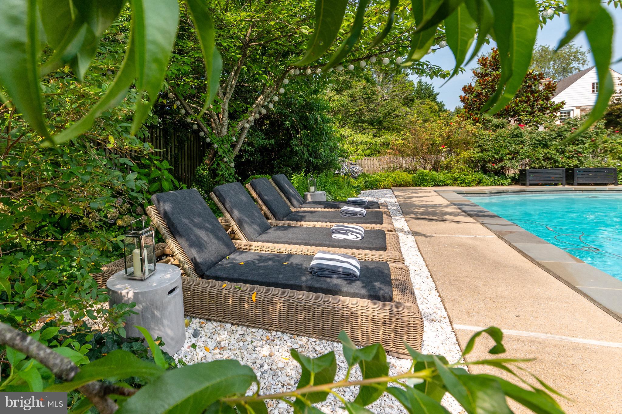 5206 Dorset Avenue Chevy Chase, MD 20815 - Photo 35 of 46 Terrace/Swimming Pool