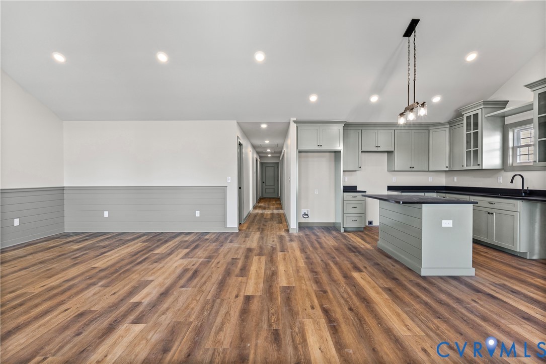 203 Zion Drive Farmville, VA 23901 - Photo 3 of 20 a view of kitchen with sink and refrigerator