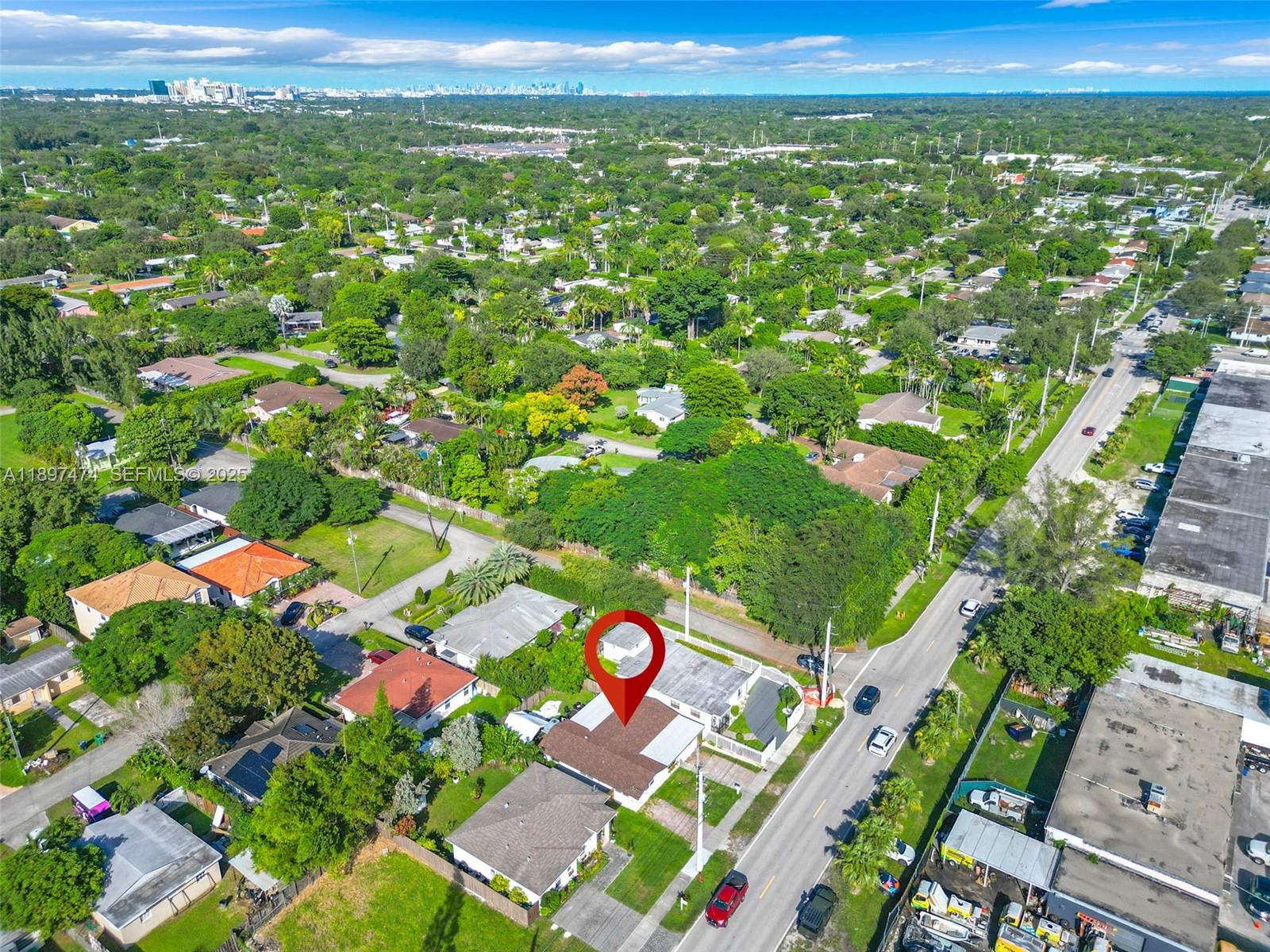 8811 Southwest 128th Street Miami, FL 33176 - Photo 5 of 28 a view of city with lush green forest
