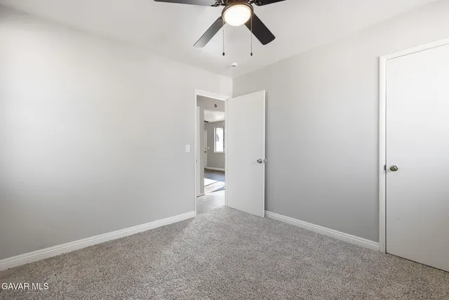 a view of empty room