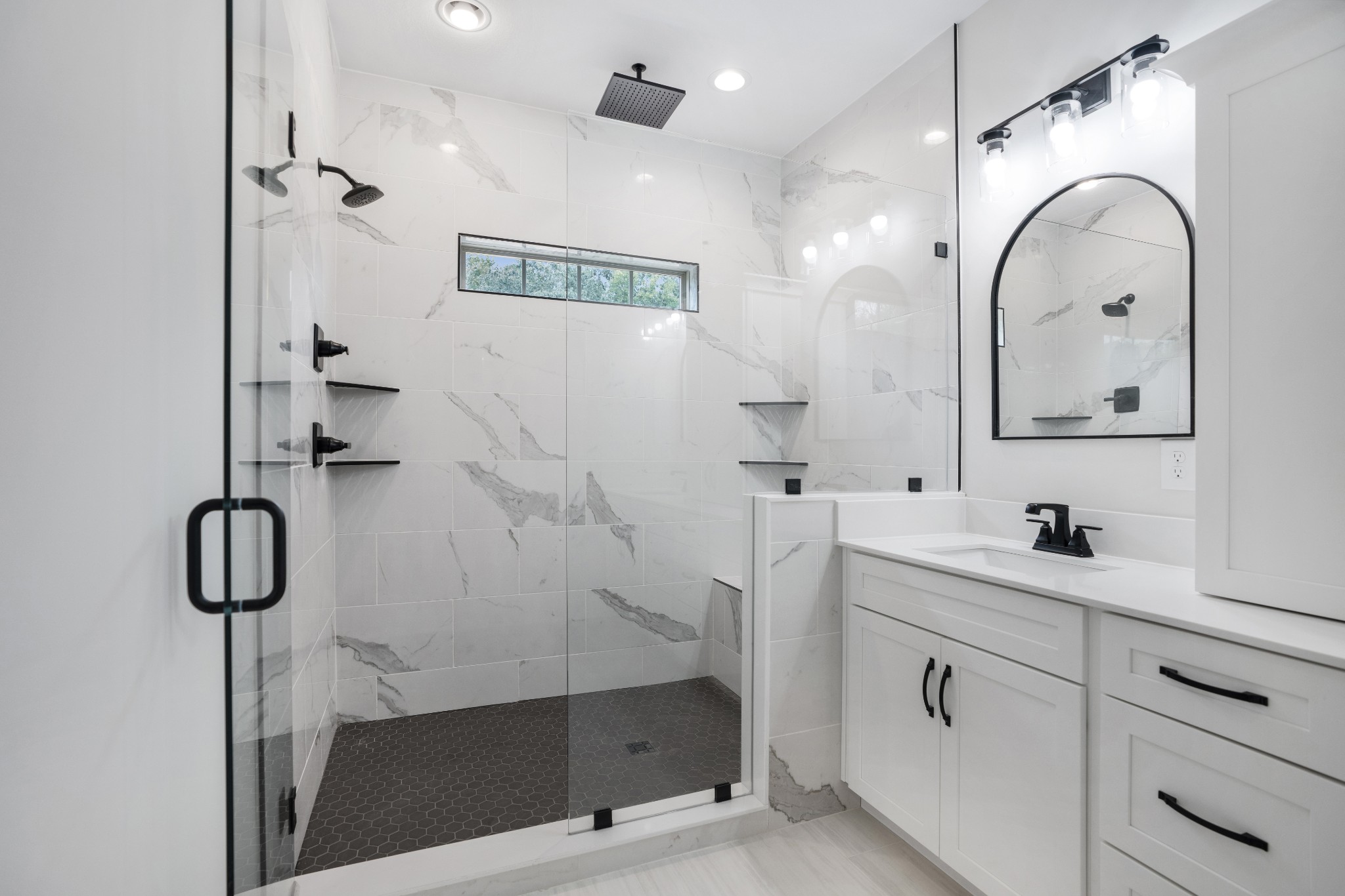2615 Cooper Creek Road Woodlawn, TN 37191 - Photo 21 of 30 a bathroom with a sink a toilet and shower