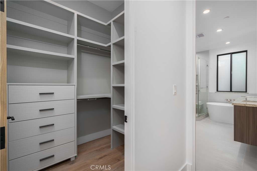 2101 Rockefeller Lane Redondo Beach, CA 90278 - Photo 22 of 45 a view of an empty walk in closet
