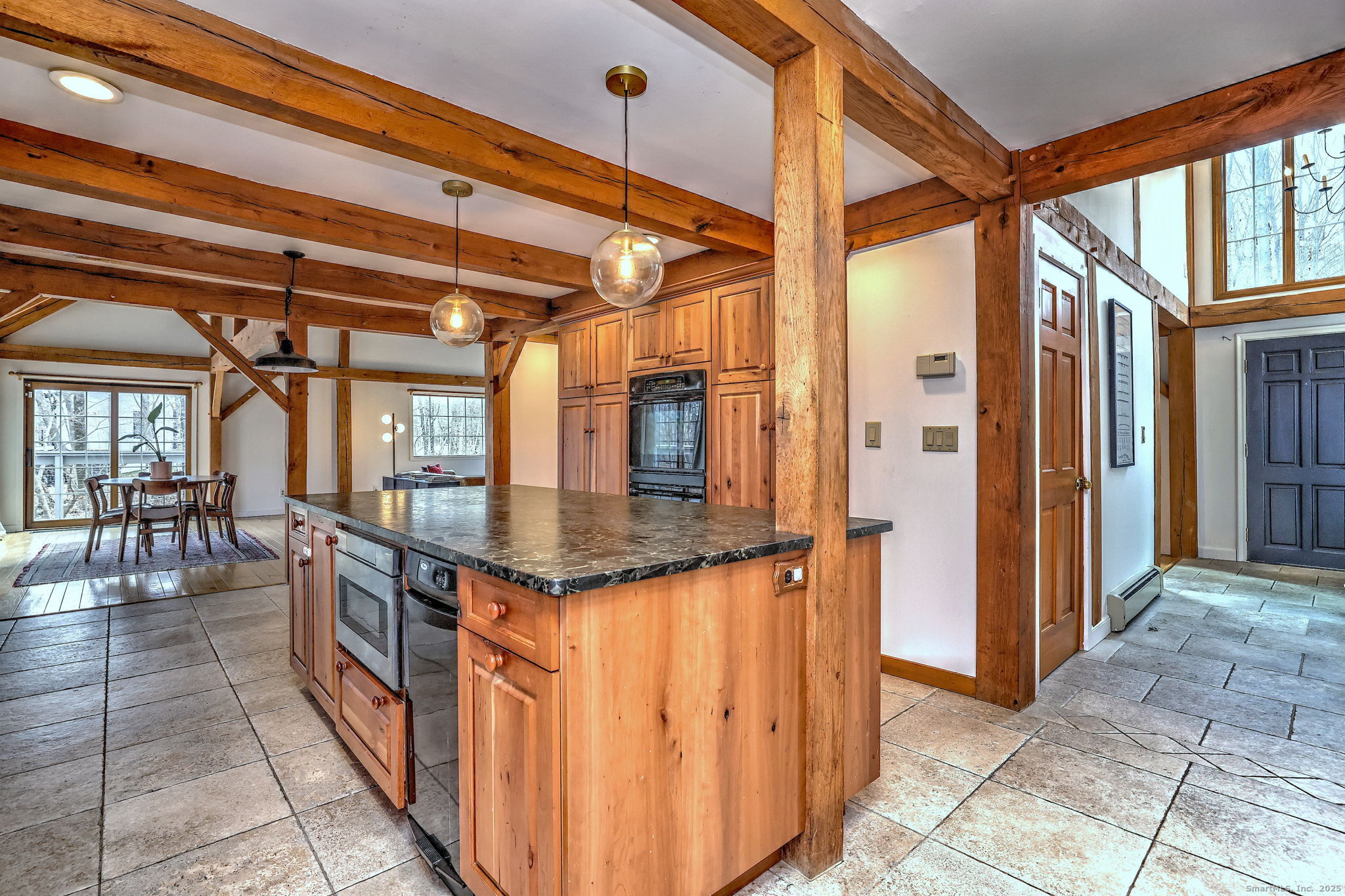 24 Hickory Lane Roxbury, CT 06783 - Photo 11 of 40 a bathroom with a granite countertop sink and washing machine