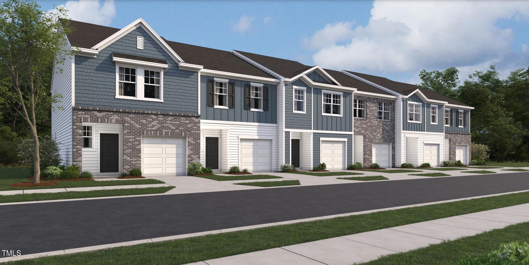 137 South Chubb Ridge Clayton, NC 27520 - Photo 1 of 18 Exterior 6 Unit Bldg Blue (1)