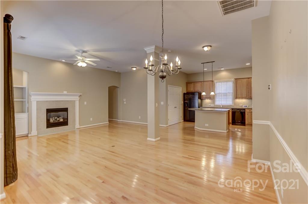 3229 Fifth Baxter Crossing Fort Mill, SC 29708 - Photo 26 of 46 a view of a kitchen and kitchen with a chandelier