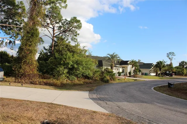 a view of a city street