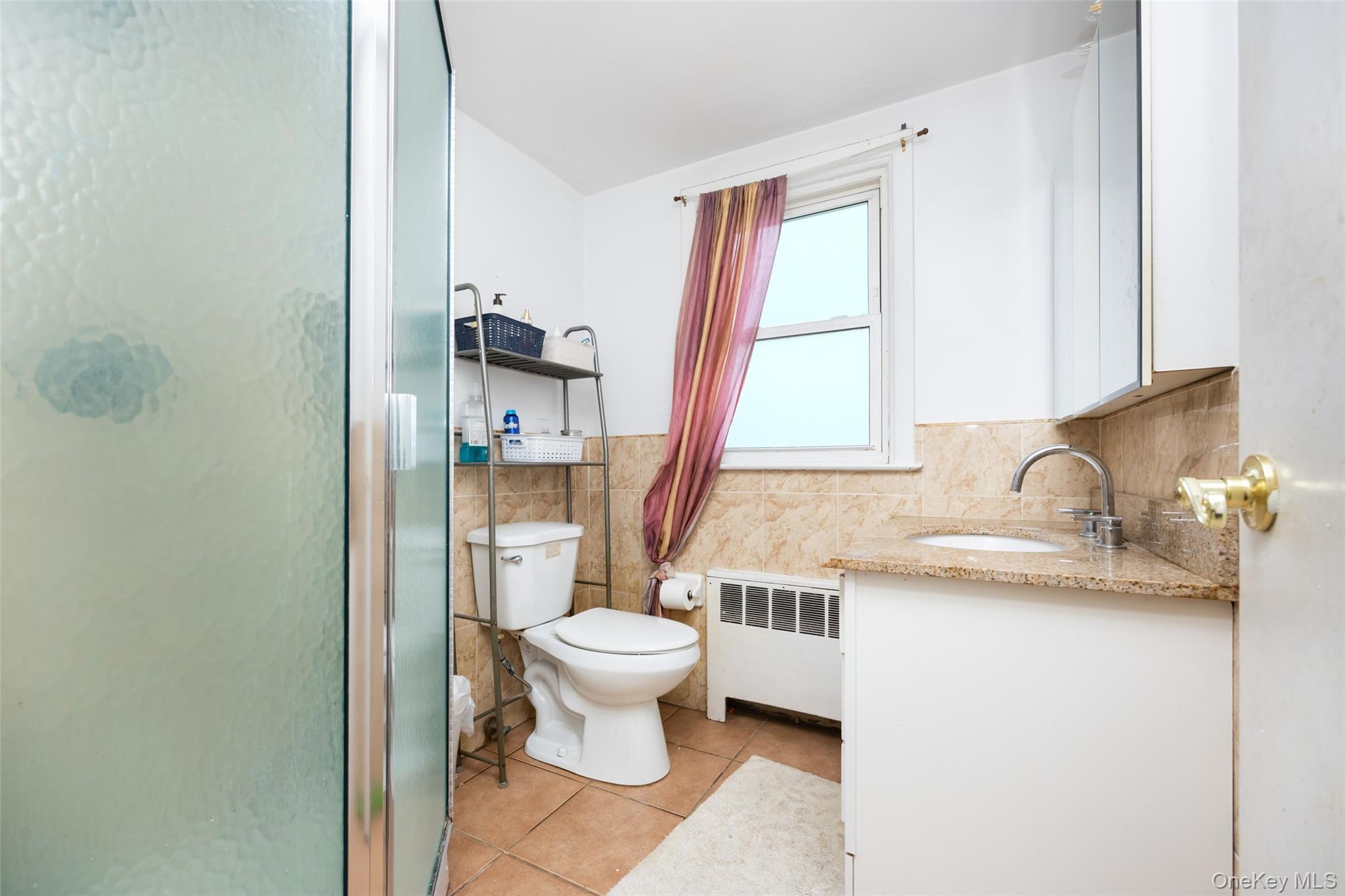 84 Middle Neck Road Roslyn, NY 11576 - Photo 29 of 44 a bathroom with a sink toilet and a mirror