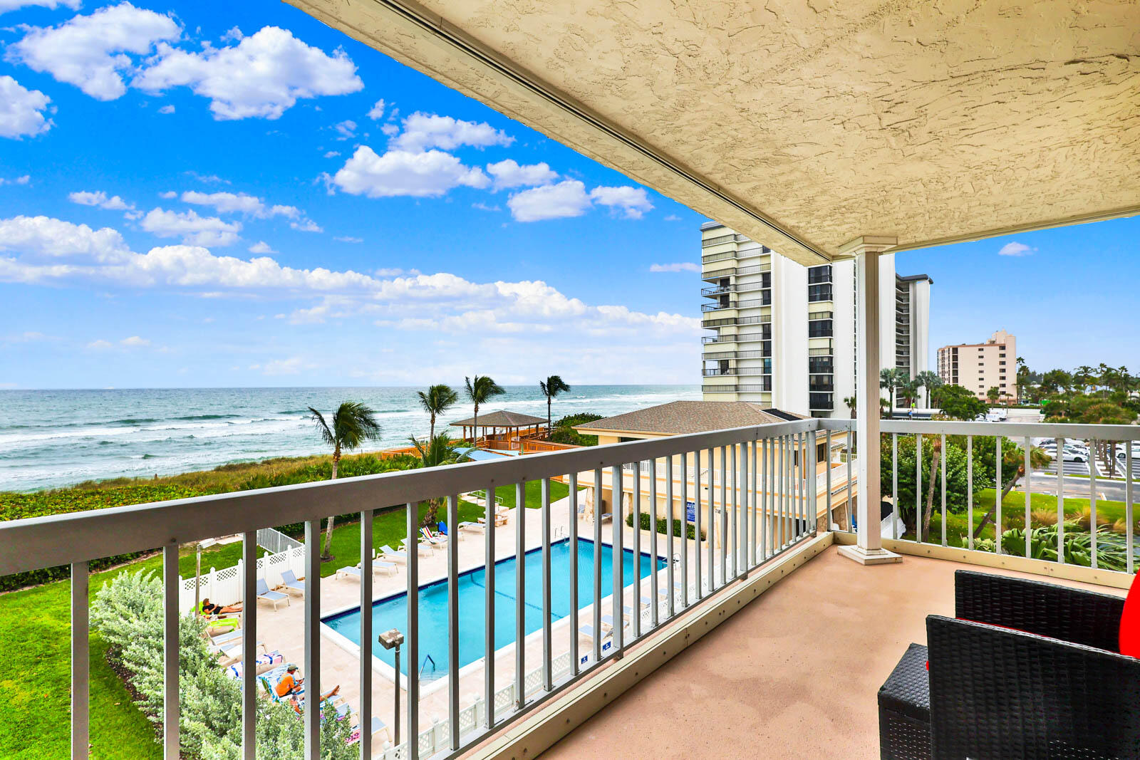 10600 South Ocean Drive, Unit 310 Jensen Beach, FL 34957 - Photo 32 of 45 a view of city from balcony