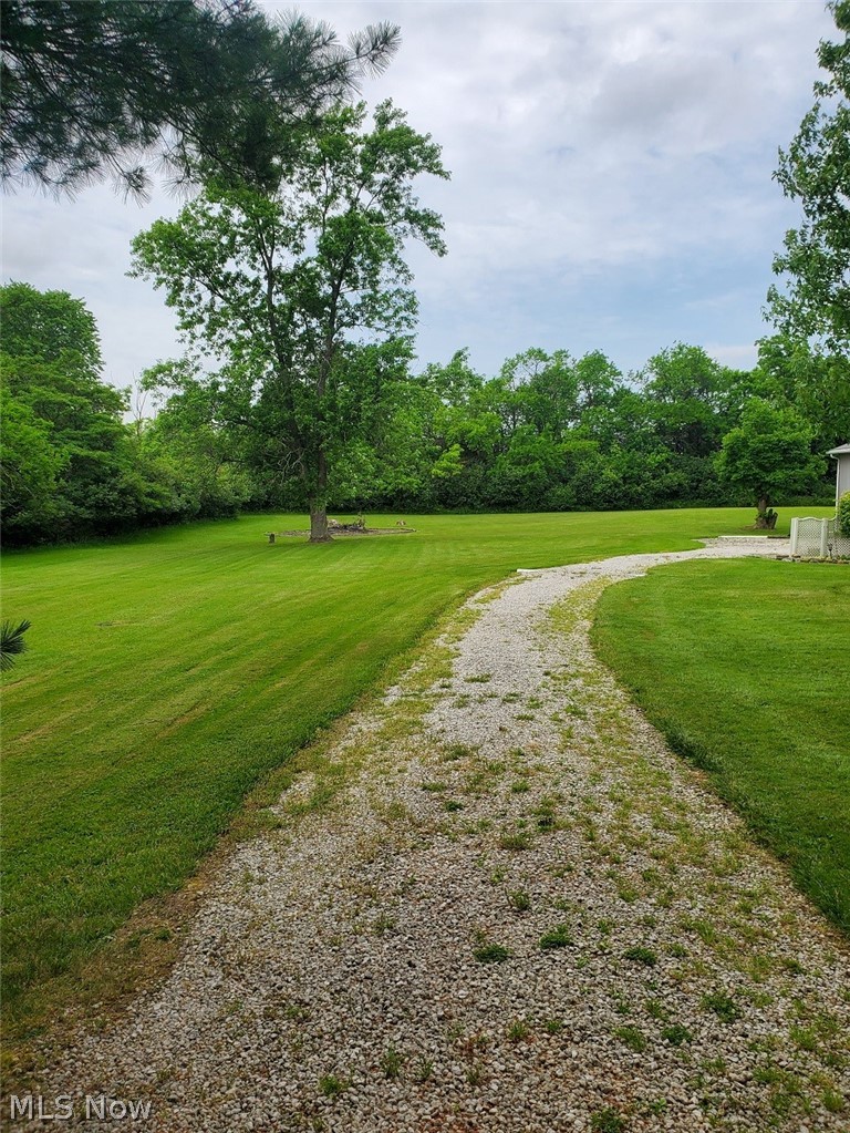 Second Driveway to Back Garage