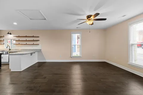 a view of storage and utility room