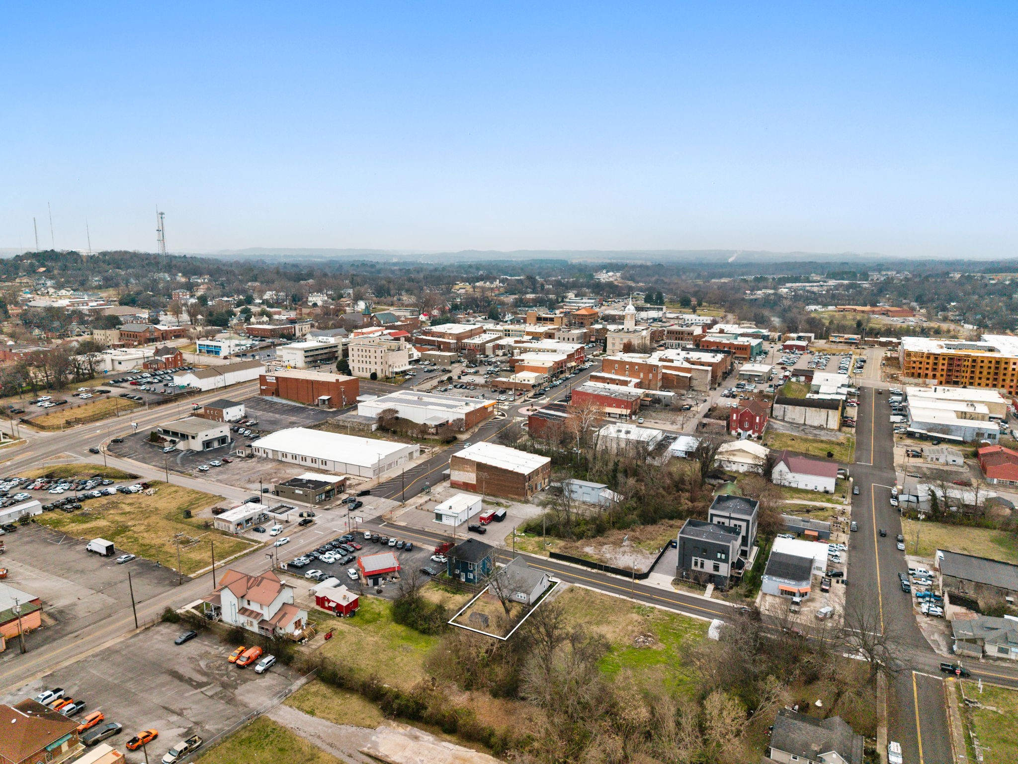 106 East 9th Street Columbia, TN 38401 - Photo 89 of 94 an aerial view of residential building and city view