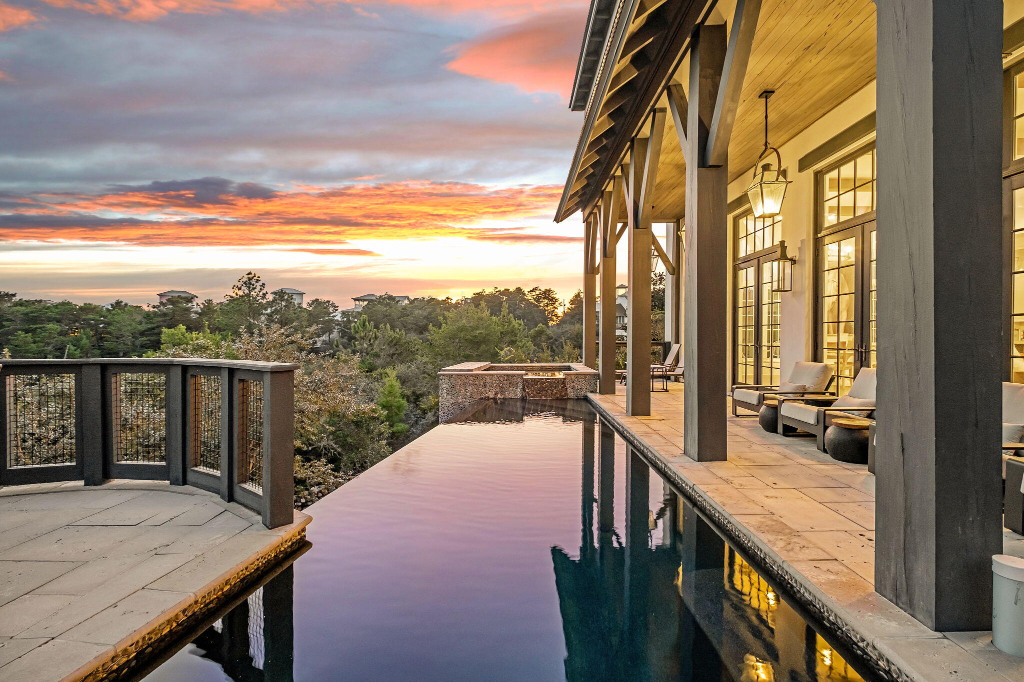 28 Bluff Lane Santa Rosa Beach, FL 32459 - Photo 14 of 24 a balcony with hardwood
