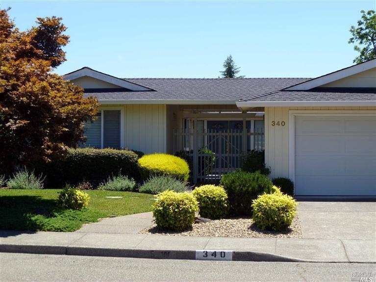 340 Pythian Road Santa Rosa, CA 95409 - Photo 1 of 1 Front of home with attached two-car garage.