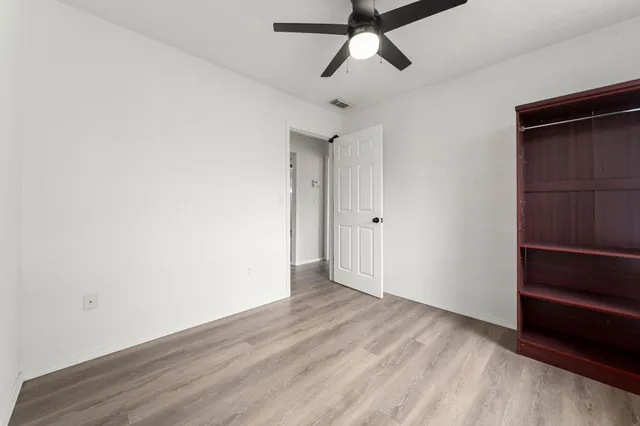 wooden floor in an empty room