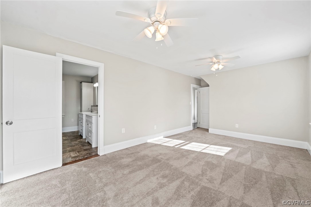 10121 Highview Road Glen Allen, VA 23059 - Photo 14 of 24 Unfurnished room featuring light carpet and ceilin
