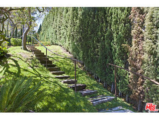 610 Estrellita Way Los Angeles, CA 90049 - Photo 47 of 53 a view of a yard with plants and large trees
