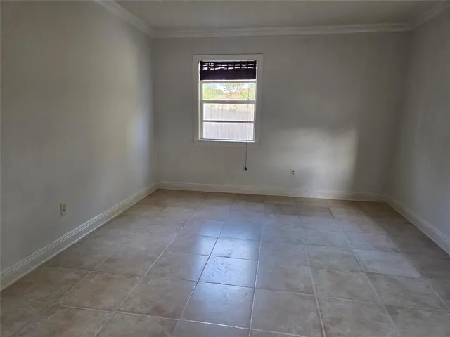 a bathroom with a window