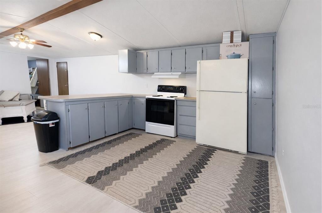20072 Southeast 155th Place Umatilla, FL 32784 - Photo 2 of 30 a kitchen with a refrigerator and a sink