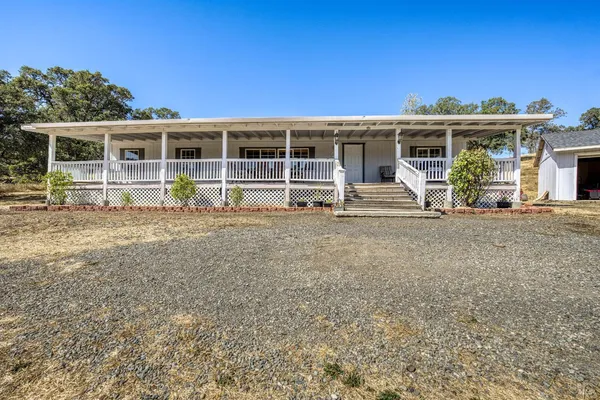 front view of a house with a porch