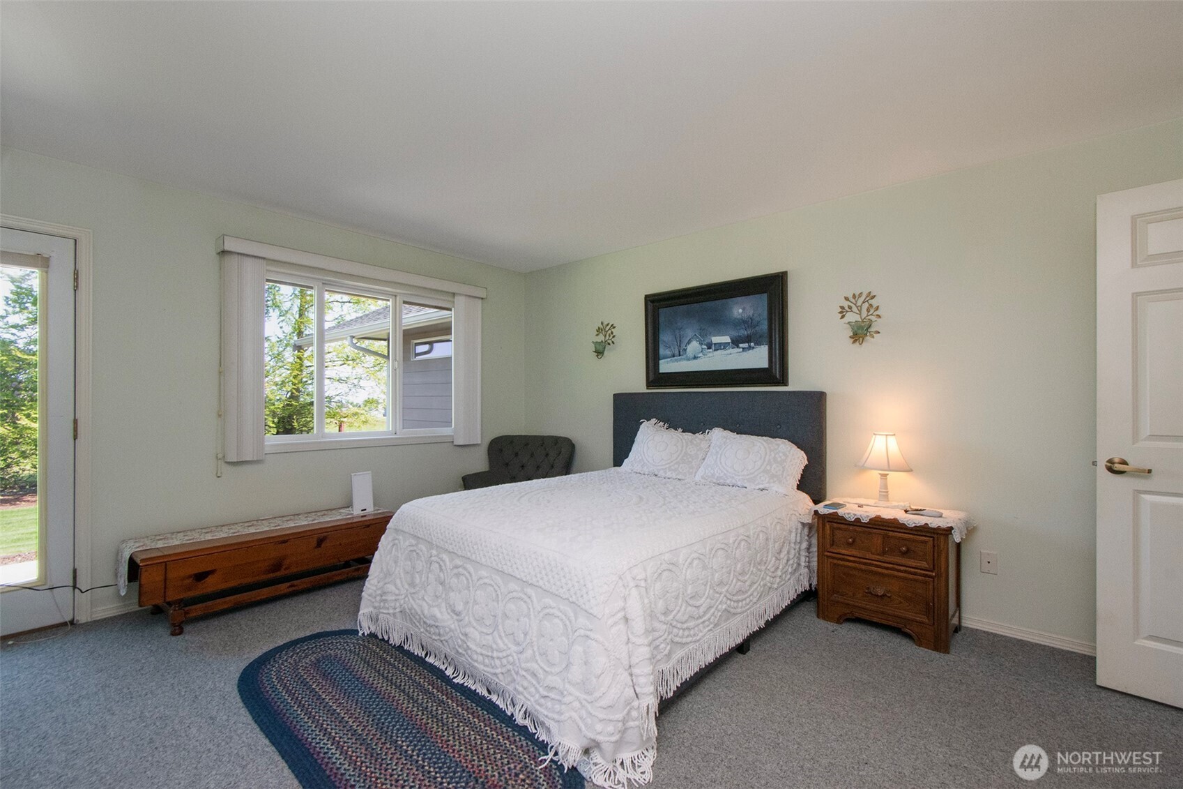 23 Pearl Place Sequim, WA 98382 - Photo 20 of 40 a bedroom with a bed and a window