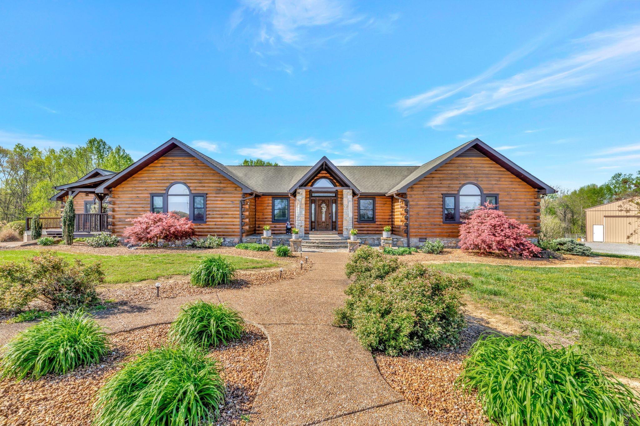 6743 Bethlehem Road Springfield, TN 37172 - Photo 1 of 56 a front view of house with yard and green space