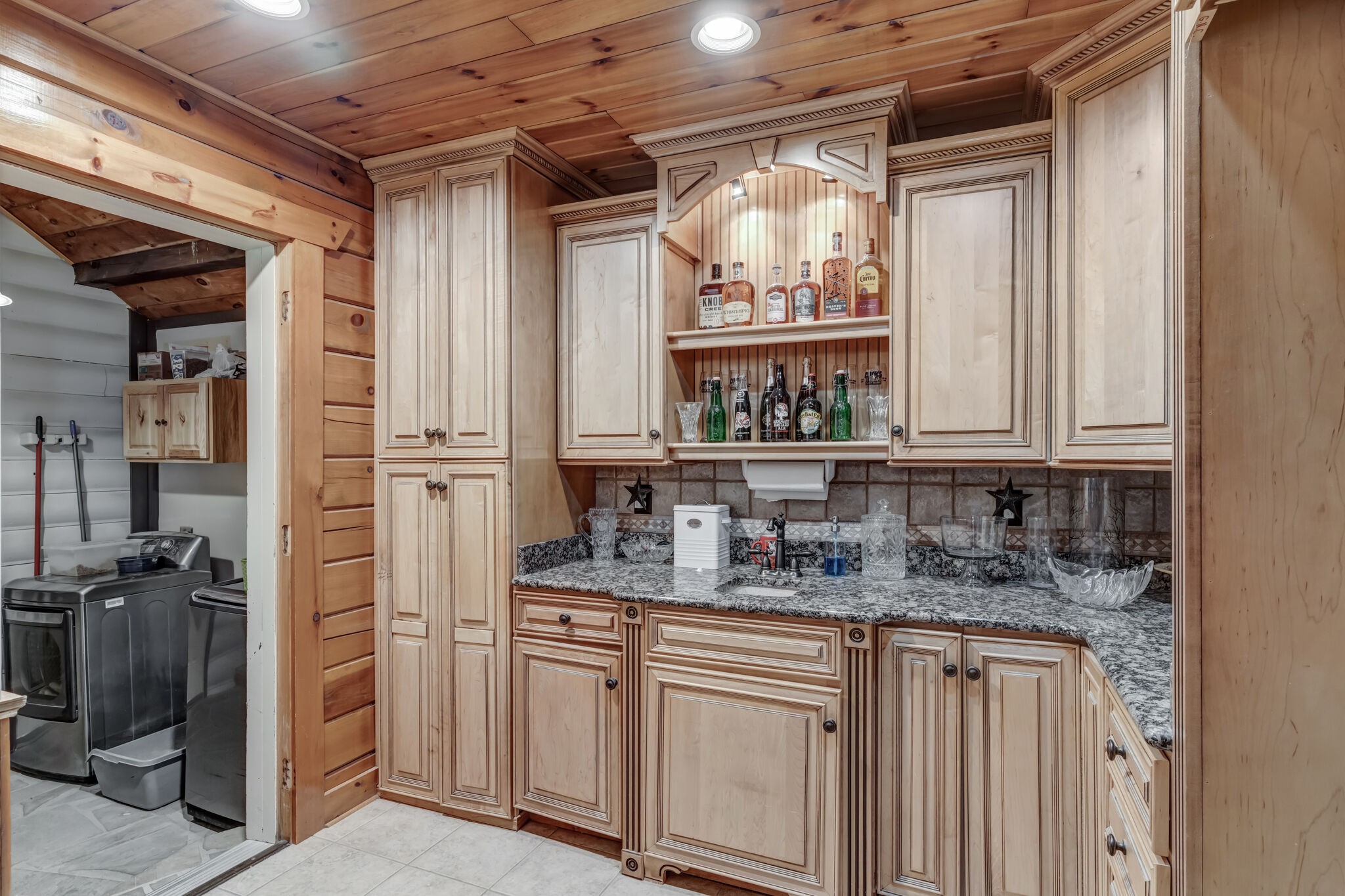 6743 Bethlehem Road Springfield, TN 37172 - Photo 14 of 56 a kitchen with stainless steel appliances granite countertop a sink and cabinets