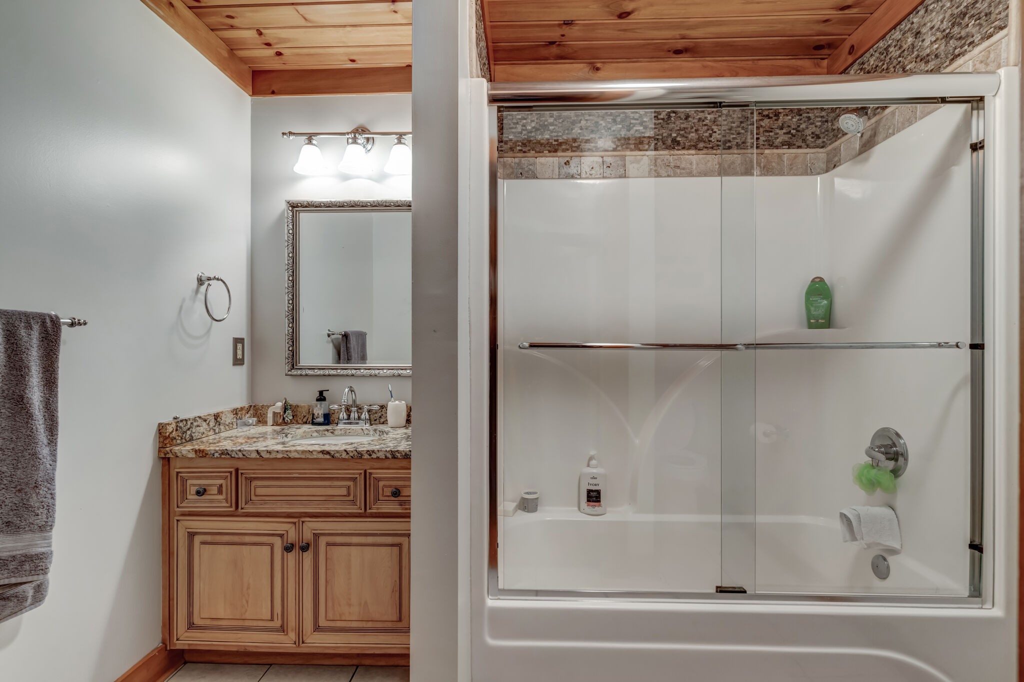 6743 Bethlehem Road Springfield, TN 37172 - Photo 32 of 56 a bathroom with a bathtub and a sink